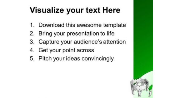 Leader Completing The Team Business Concept PowerPoint Templates Ppt Backgrounds For Slides 0413