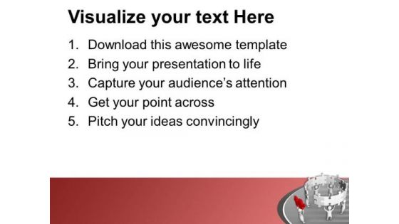 Leader Completing The Team Business Strategy PowerPoint Templates Ppt Backgrounds For Slides 0613