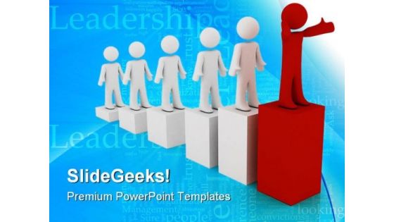 Leader Concept Business PowerPoint Themes And PowerPoint Slides 0711 Leader Concept Business PowerPoint Themes And PowerPoint Slides 0711