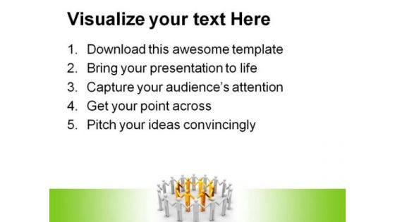 Leader Concept Leadership PowerPoint Templates And PowerPoint Backgrounds 0911