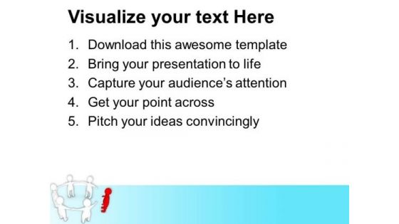 Leader Joining The Team Business Strategy PowerPoint Templates Ppt Backgrounds For Slides 0513