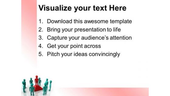 Leader Win Metaphor PowerPoint Templates And PowerPoint Themes 0612