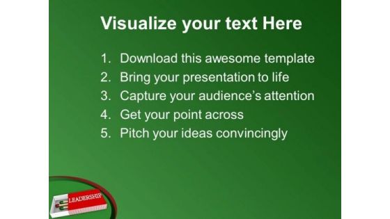 Leader With Team Mates As Matchsticks PowerPoint Templates Ppt Backgrounds For Slides 0413