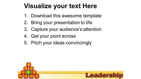 Leadership And Competition Concept Business PowerPoint Templates Ppt Backgrounds For Slides 0413