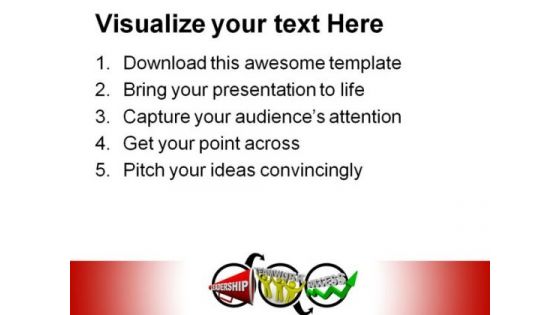 Leadership And Teamwork People PowerPoint Background And Template 1210