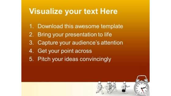 Leadership And Time Concept Business PowerPoint Templates And PowerPoint Themes 0712
