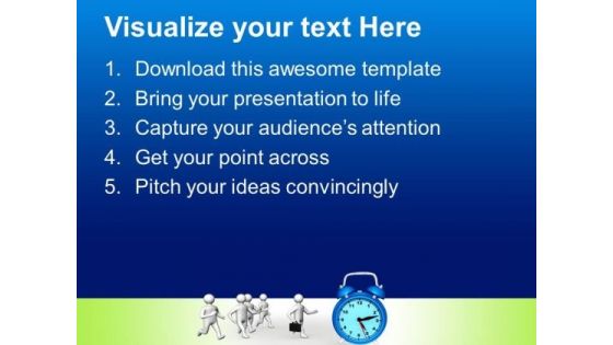 Leadership And Time Concept Future PowerPoint Templates And PowerPoint Themes 0612