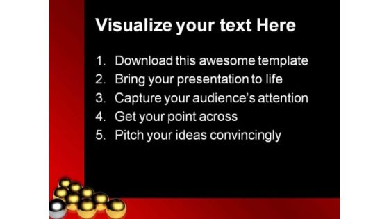 Leadership Ball Business PowerPoint Themes And PowerPoint Slides 0411