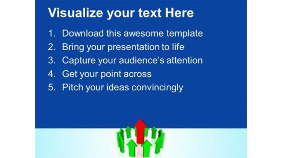 Leadership Business Arrows PowerPoint Templates And PowerPoint Themes 0912