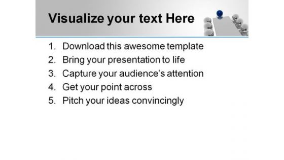 Leadership Business PowerPoint Template 0910