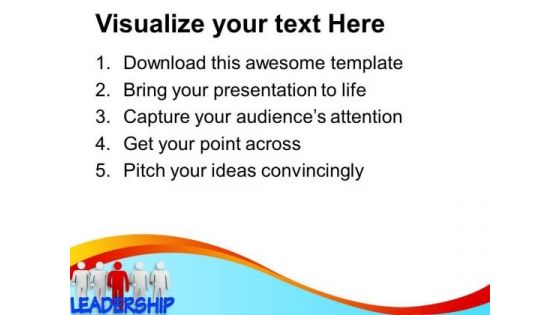 Leadership Concept Business Theme PowerPoint Templates Ppt Backgrounds For Slides 0413