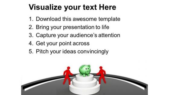 Leadership Concept With Saving PowerPoint Templates Ppt Backgrounds For Slides 0813