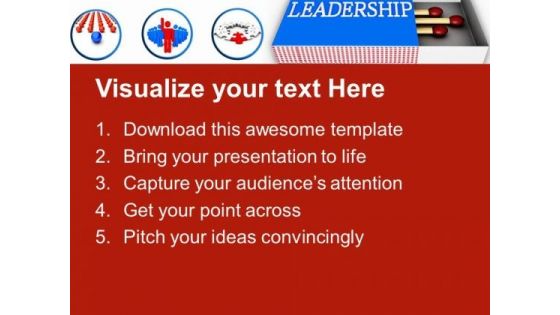 Leadership Covered Each Part Of Business PowerPoint Templates Ppt Backgrounds For Slides 0613