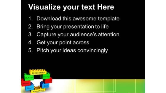 Leadership Is Best Quality PowerPoint Templates Ppt Backgrounds For Slides 0713