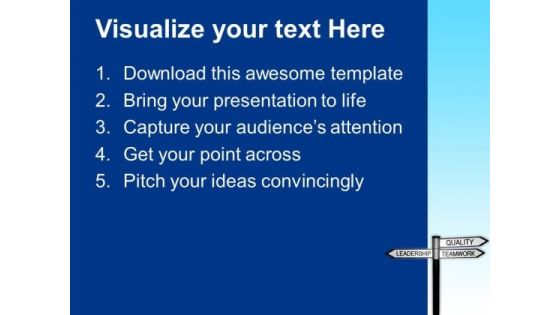 Leadership Quality PowerPoint Templates And PowerPoint Themes 1012