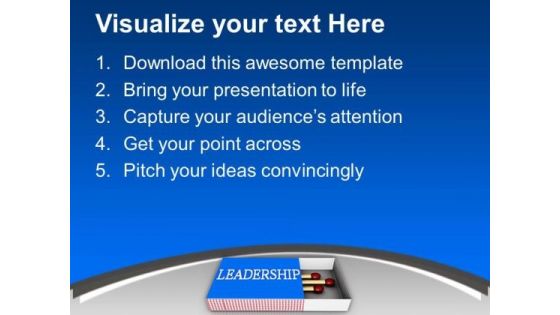 Leadership Skills Are Prime Requirement PowerPoint Templates Ppt Backgrounds For Slides 0413