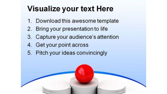 Leadership Symbol PowerPoint Template 0510