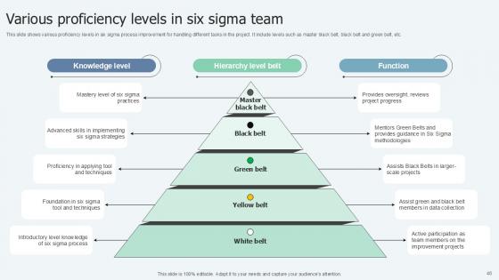 Lean Six Sigma in Manufacturing Process Ppt Presentation