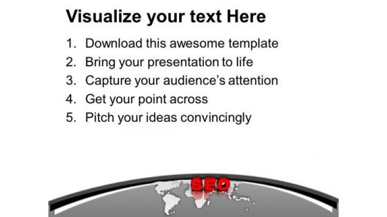 Learn Seo For Global Marketing PowerPoint Templates Ppt Backgrounds For Slides 0713