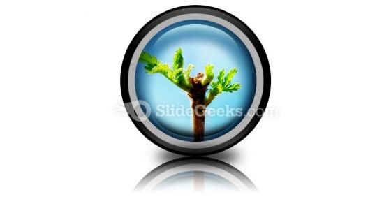 Tree Leaves PowerPoint Icon