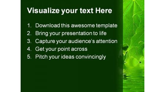 Leaves Nature PowerPoint Templates And PowerPoint Backgrounds 0311