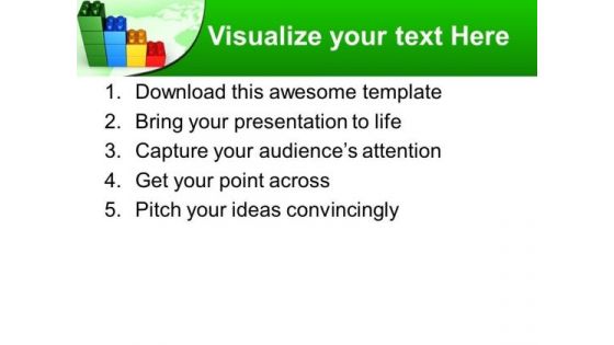 Lego Bar Graph Business PowerPoint Templates And PowerPoint Themes 0712