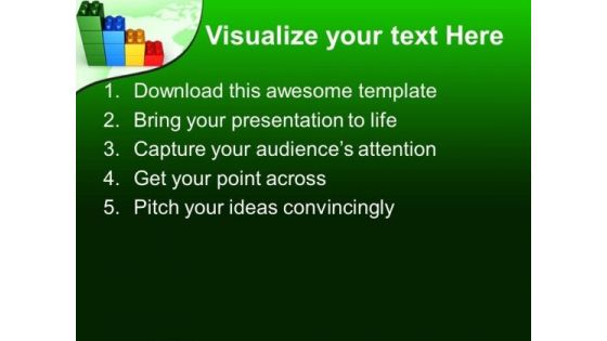 Lego Bar Graph Business PowerPoint Templates And PowerPoint Themes 0712