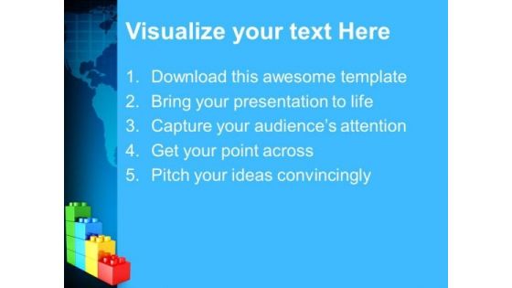 Lego Bar Graph Business PowerPoint Templates And PowerPoint Themes 0812