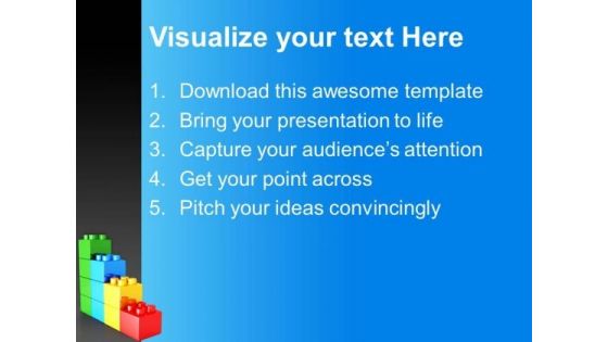 Lego Bar Graph Business PowerPoint Templates And PowerPoint Themes 0912