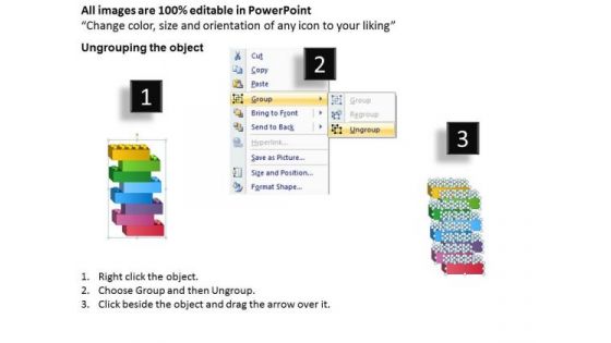 Lego Blocks Business Structures 8 Stages Plan Download PowerPoint Templates