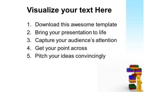 Lego Blocks Question Metaphor PowerPoint Templates And PowerPoint Themes 0512