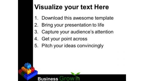 Lego Construction Business PowerPoint Templates And PowerPoint Themes 0612