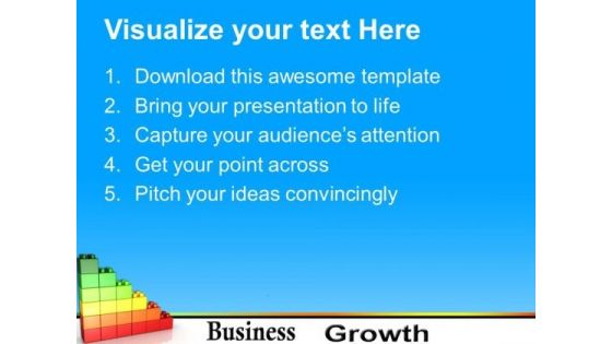 Lego Graph Growth Business PowerPoint Templates And PowerPoint Themes 0712