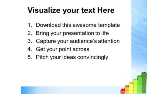 Lego Graph Success PowerPoint Templates And PowerPoint Themes 0512