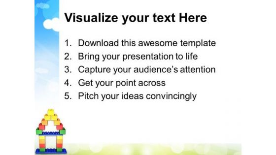 Lego Home Construstion PowerPoint Templates And PowerPoint Themes 0412