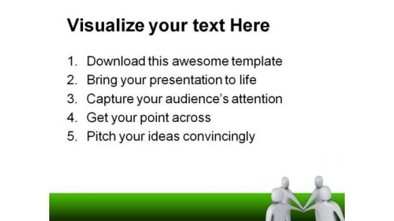 Lets Do It Teamwork PowerPoint Themes And PowerPoint Slides 0411