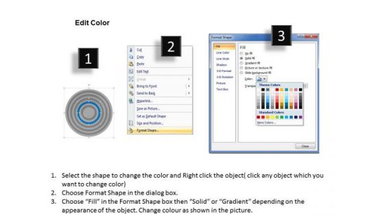 Level Concentric Diagram 11 Steps Ppt Small Business Plan Template Free PowerPoint Slides