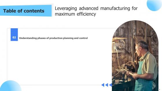 Leveraging Advanced Manufacturing For Maximum Efficiency Ppt Powerpoint Presentation Complete Deck With Slides