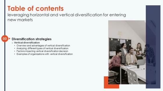 Leveraging Horizontal And Vertical Diversification For Entering New Markets Complete Deck