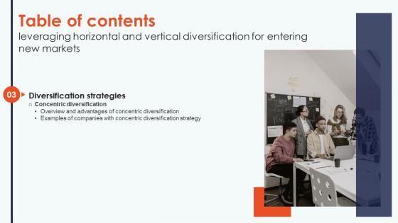 Leveraging Horizontal And Vertical Diversification For Entering New Markets Complete Deck