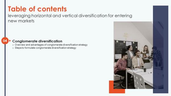 Leveraging Horizontal And Vertical Diversification For Entering New Markets Complete Deck
