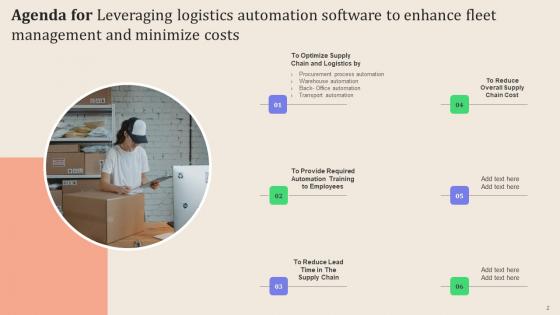 Leveraging Logistics Automation Software To Enhance Fleet Management And Minimize Costs Complete Deck