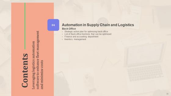 Leveraging Logistics Automation Software To Enhance Fleet Management And Minimize Costs Complete Deck