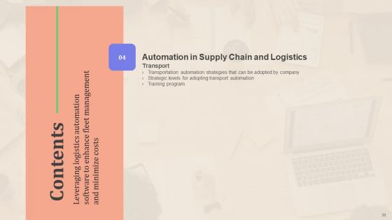 Leveraging Logistics Automation Software To Enhance Fleet Management And Minimize Costs Complete Deck
