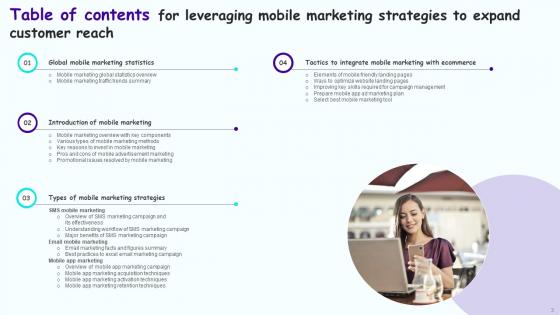 Leveraging Mobile Marketing Strategies To Expand Customer Reach Complete Deck