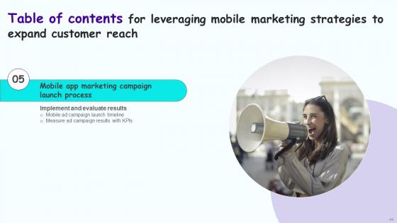Leveraging Mobile Marketing Strategies To Expand Customer Reach Complete Deck