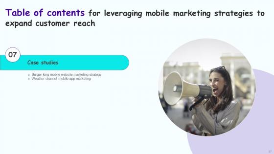 Leveraging Mobile Marketing Strategies To Expand Customer Reach Complete Deck