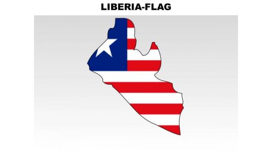 Liberia Country PowerPoint Flags