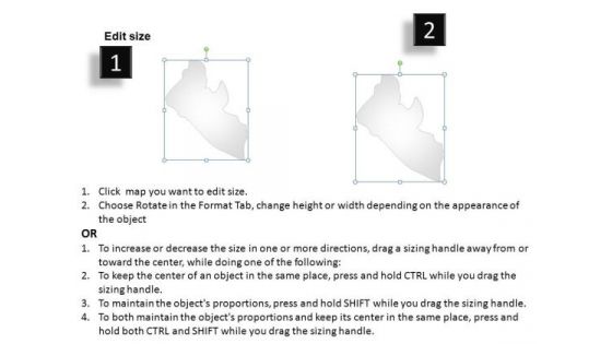Liberia PowerPoint Maps