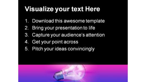 Light Bulb01 Business PowerPoint Templates And PowerPoint Backgrounds 0211